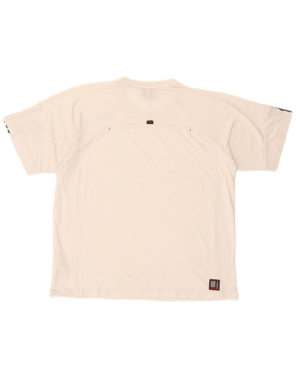 Adidas Herren T-Shirt Top XL Weiß Baumwolle