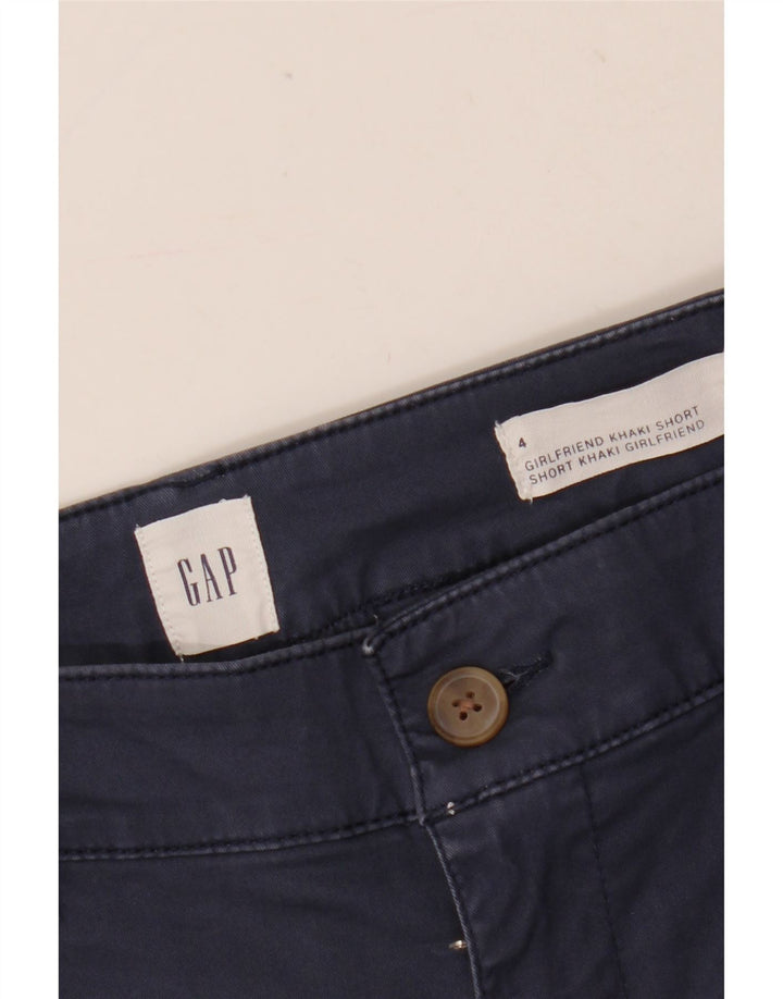 Gap Damen Girlfriend Chino Shorts US 4 Small W28 Marineblau