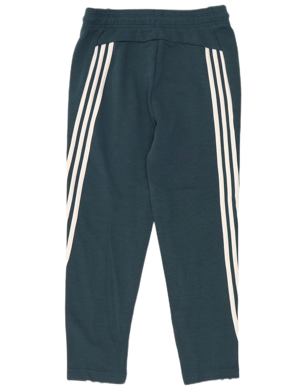 Adidas Mädchen-Trainingshose, 13–14 Jahre, grüne Baumwolle