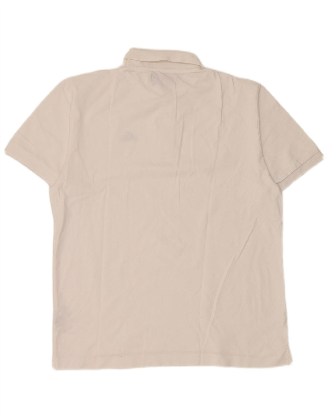 Kappa Herren-Poloshirt, groß, weiße Baumwolle