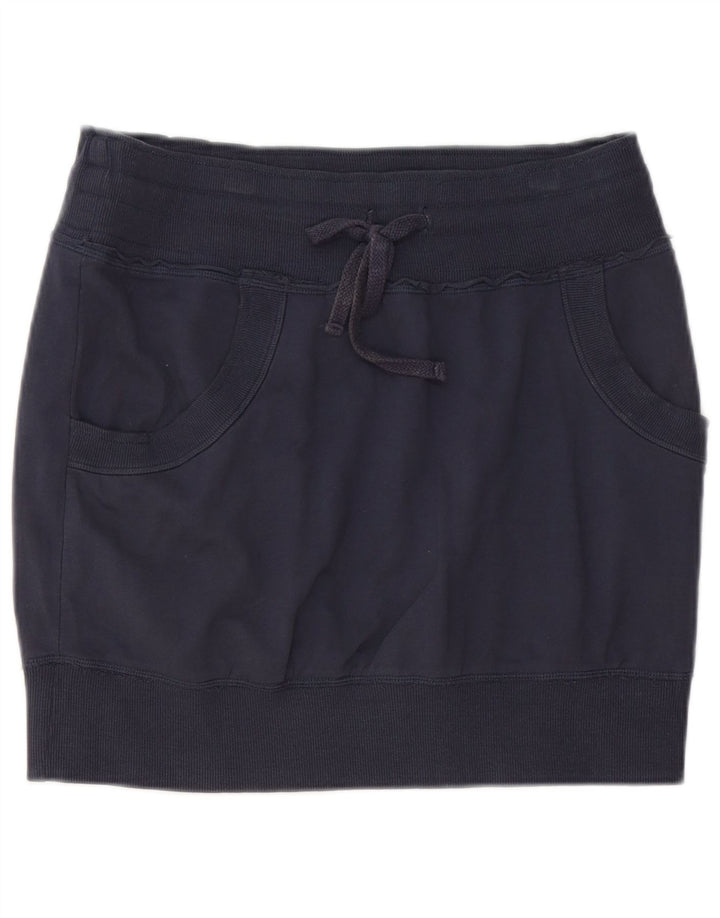 Benetton Damen Minirock W32 Large Marineblau