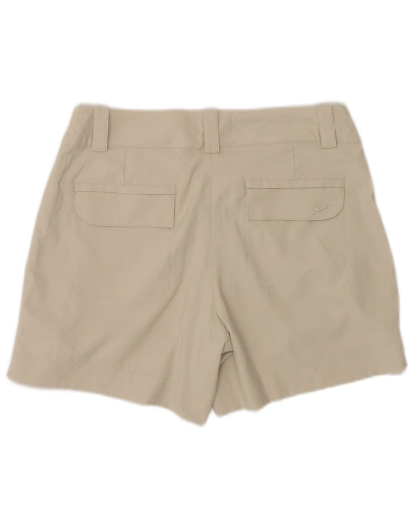 Nike Herren Dri Fit Chino Shorts UK 8 Small W30 Beige Polyester