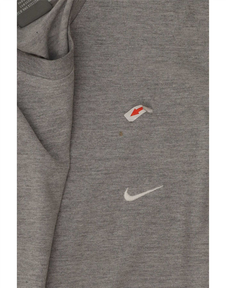 Nike Herren T-Shirt Top Large Grau