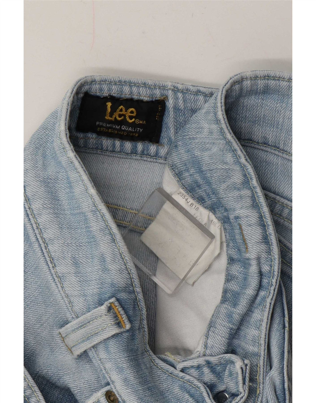 Lee Damen Leola Bootcut Jeans W28 L32 Blaue Baumwolle