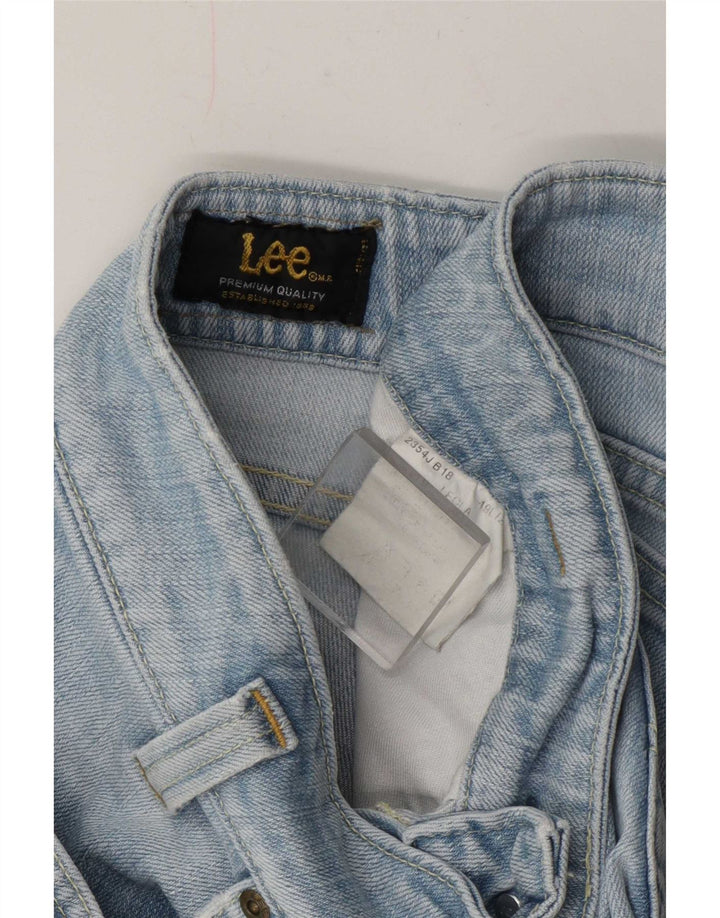 Lee Damen Leola Bootcut Jeans W28 L32 Blaue Baumwolle