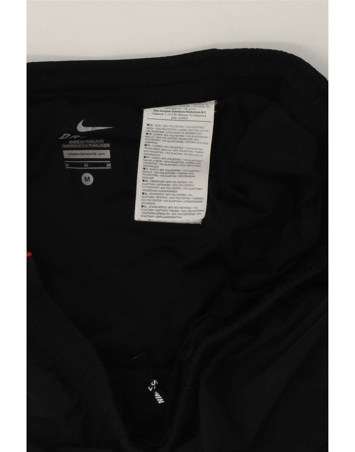 Nike Herren Dri Fit Sportshorts Mittelschwarzes Colourblock-Polyester