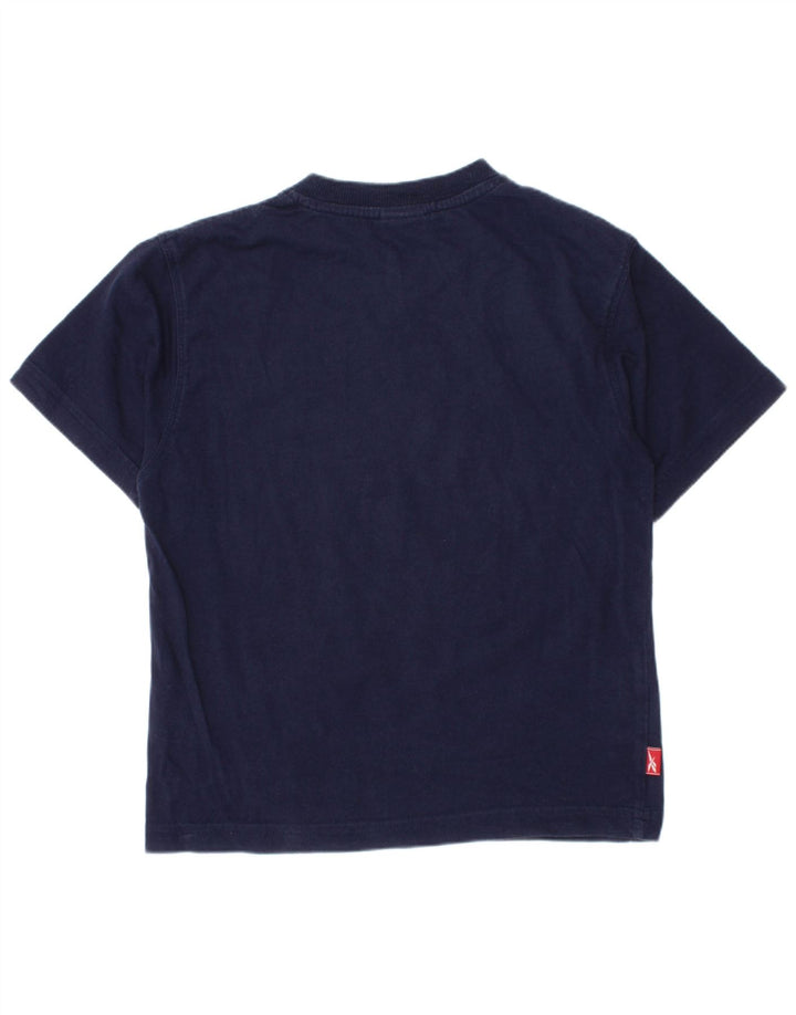 Reebok Jungen Grafik T-Shirt Top 5–6 Jahre Marineblau
