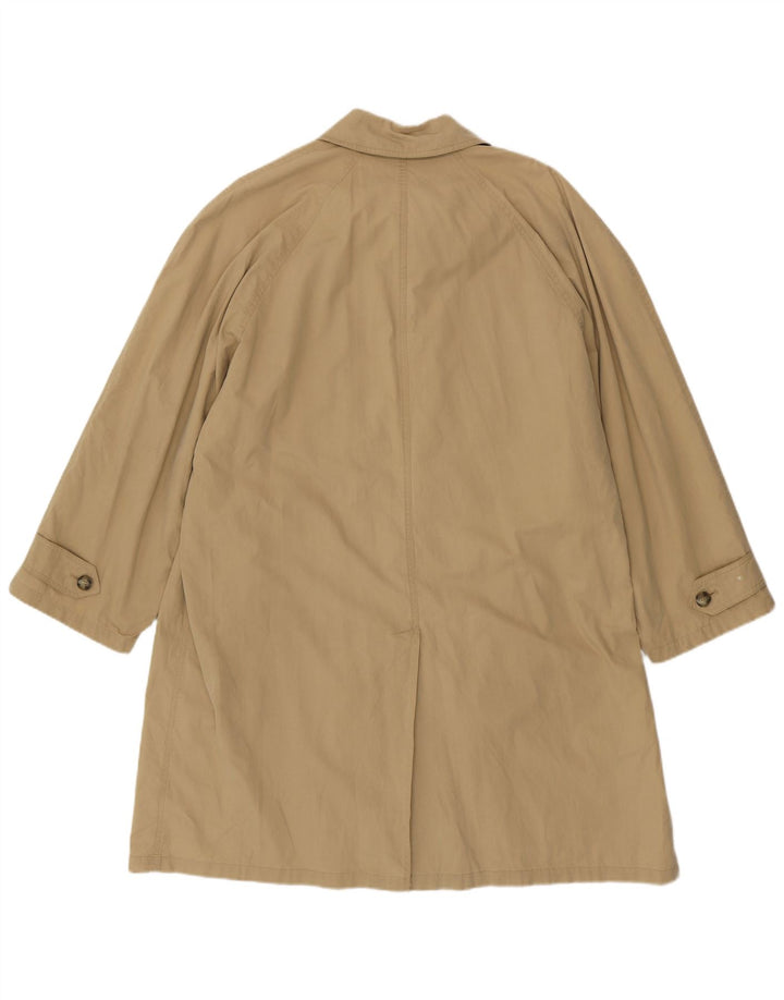 BOOGIE Herrenmantel IT 50 Large Beige Baumwolle