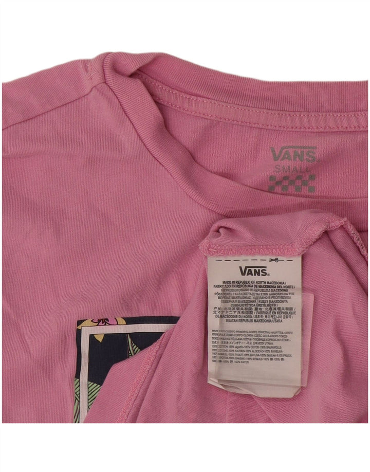 Vans Grafik-T-Shirt für Damen, Gr. 10, Rosa