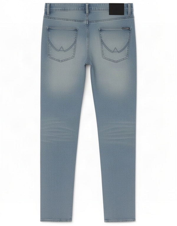 Superdry Herren Slim Tapered Jeans W34 L32 Blaue Baumwolle