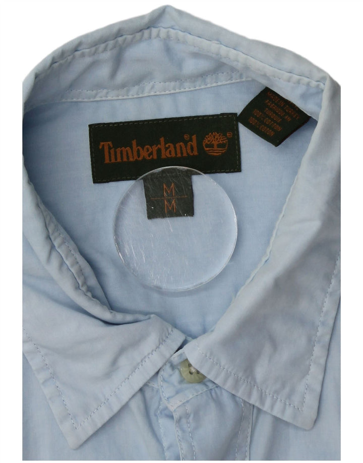 Timberland Herrenhemd mittelblaue Baumwolle