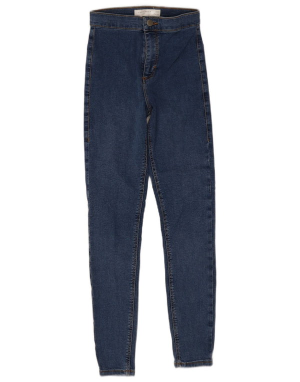 Topshop Damen Joni Jegging Jeans W25 L26 Blaue Baumwolle