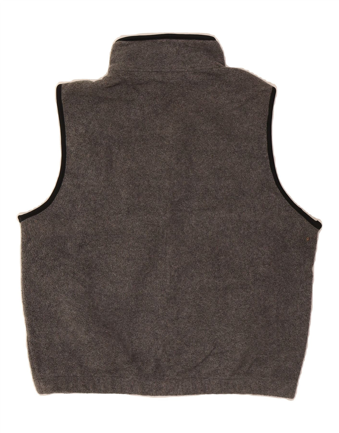 EDDIE BAUER Mens Fleece Gilet UK 38 Medium Grey Polyester Vintage Eddie Bauer and Second-Hand Eddie Bauer from Messina Hembry 