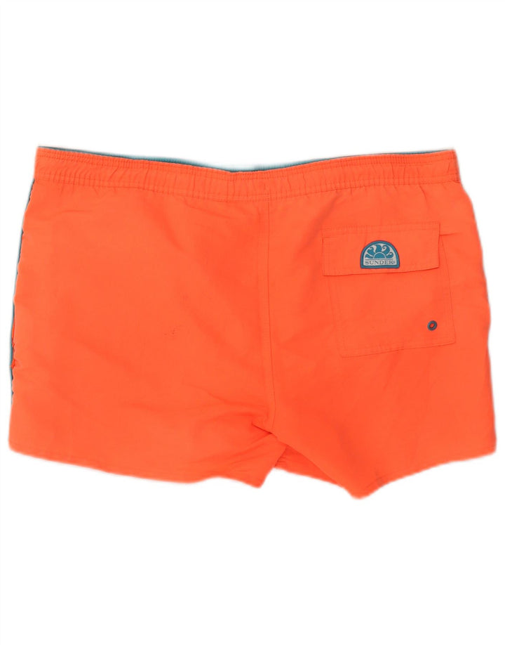 Sundek Herren Badeshorts XL Orange Polyester