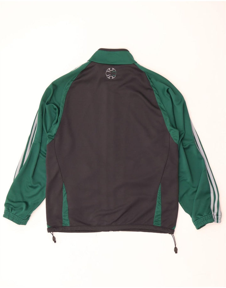 ADIDAS Herren Climacool Trainingsanzug Top Jacke UK 40/42 Medium Schwarz