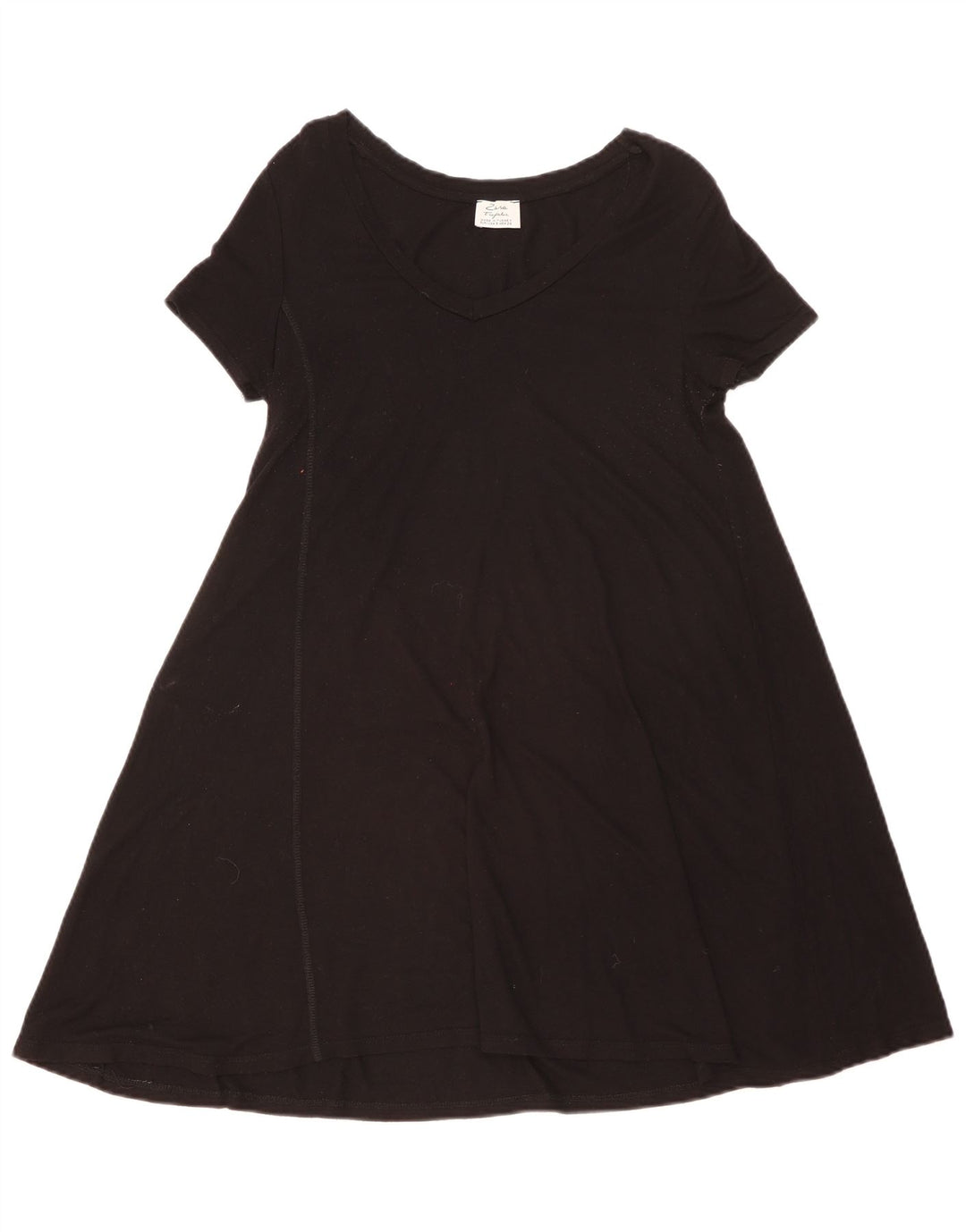 Zara Damen Trafaluc A-Linien-Kleid Small Schwarz