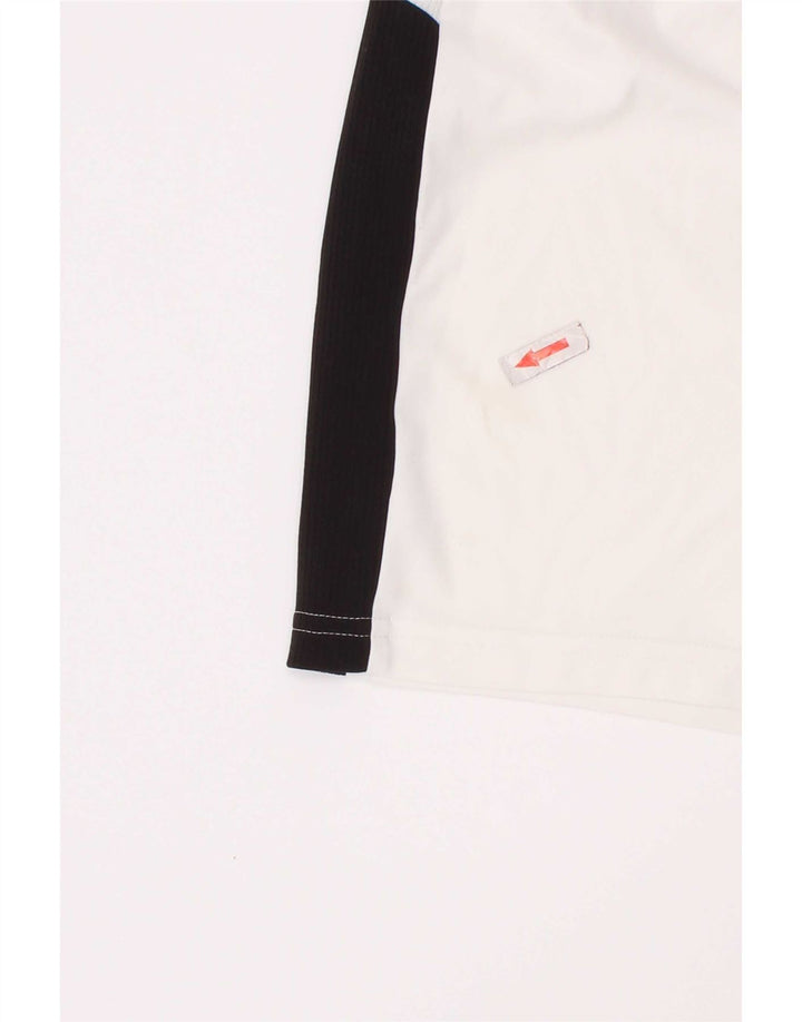 Puma Sportshorts für Jungen, 7–8 Jahre, weißes Colourblock-Polyester