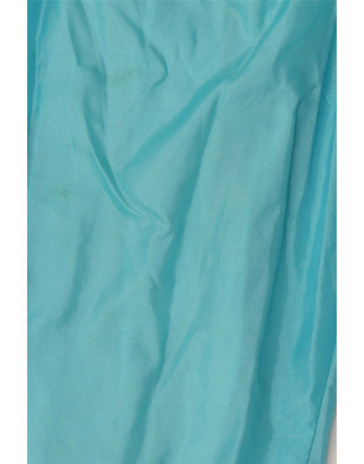 Vintage Damen Trainingshose 2XL Blau Colourblock Polyamid