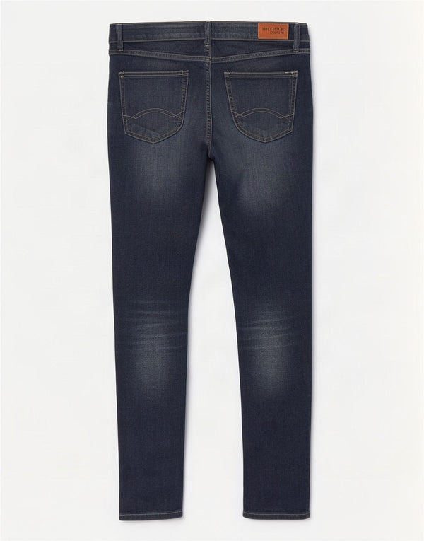 Tommy Hilfiger Damen Skinny Jeans W32 L30 Marineblau Baumwolle