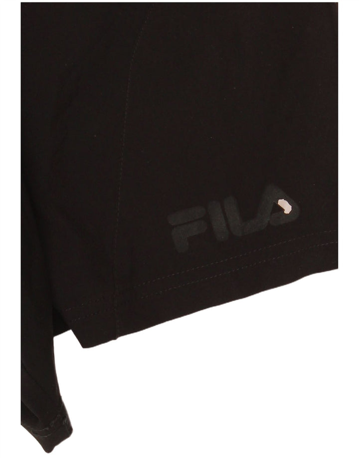 Fila Herren Sportshorts Medium Schwarz Polyester