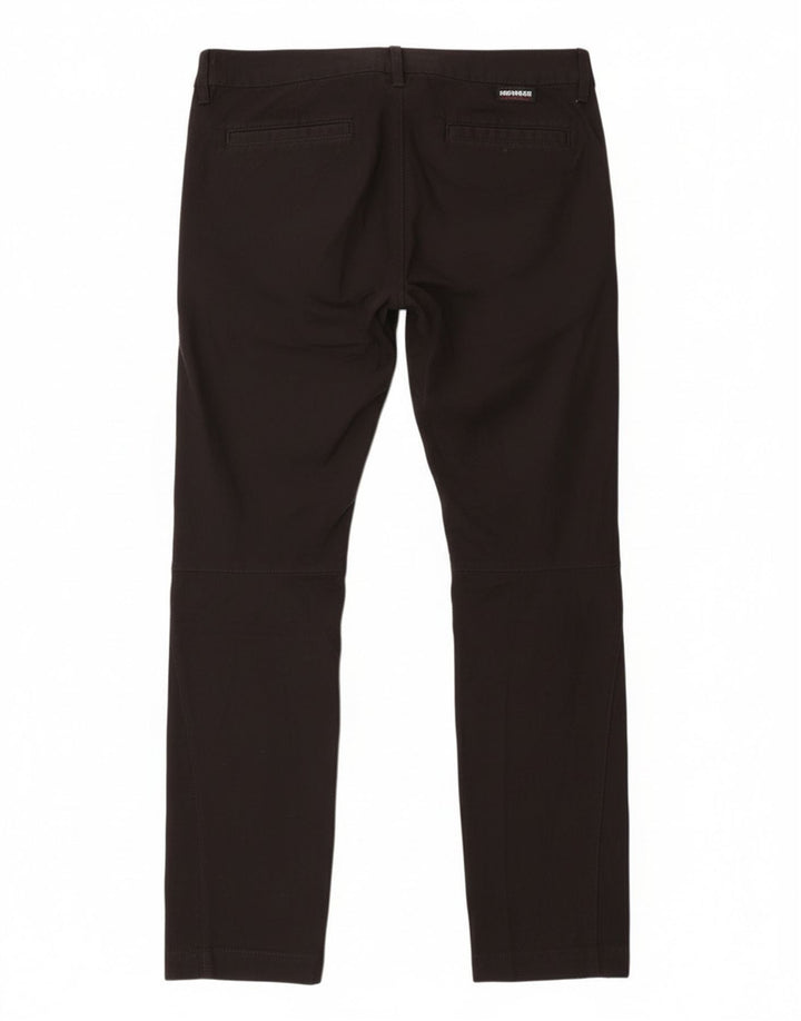 Murphy & Nye Damen Slim Freizeithose W33 L33 Schwarz Baumwolle