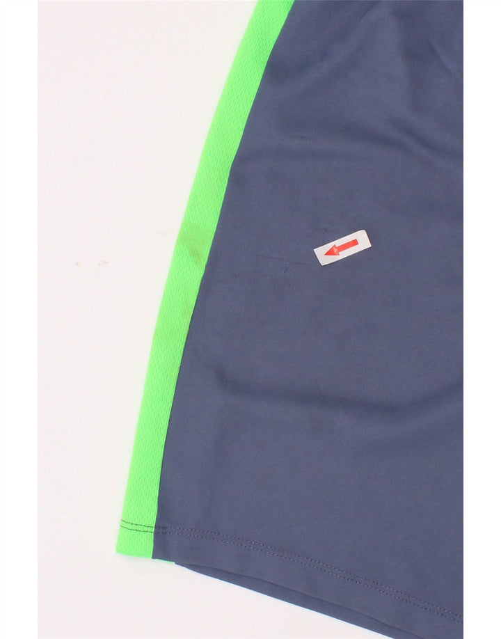 Nike Sportshorts für Jungen, 12–13 Jahre, groß, blaues Farbblock-Polyester