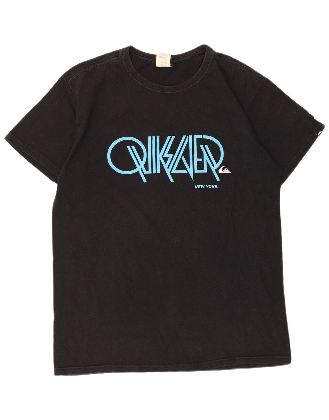 Quiksilver Herren-T-Shirt mit Grafik, mittelschwarze Baumwolle