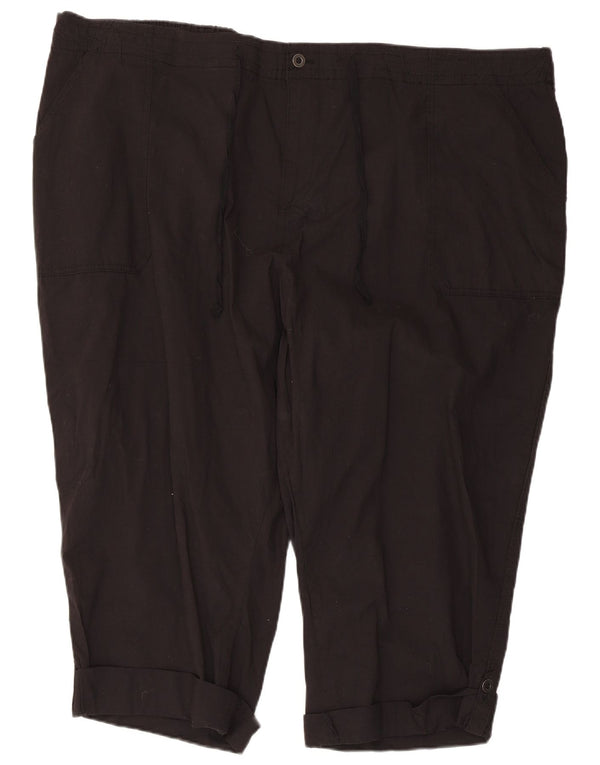 Marks & Spencer Damen Autograph Bermudashorts UK 28 6XL W52 L22 Schwarz