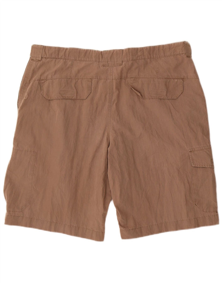 Marks & Spencer Herren Blue Harbour Cargoshorts W38 XL Beige Baumwolle