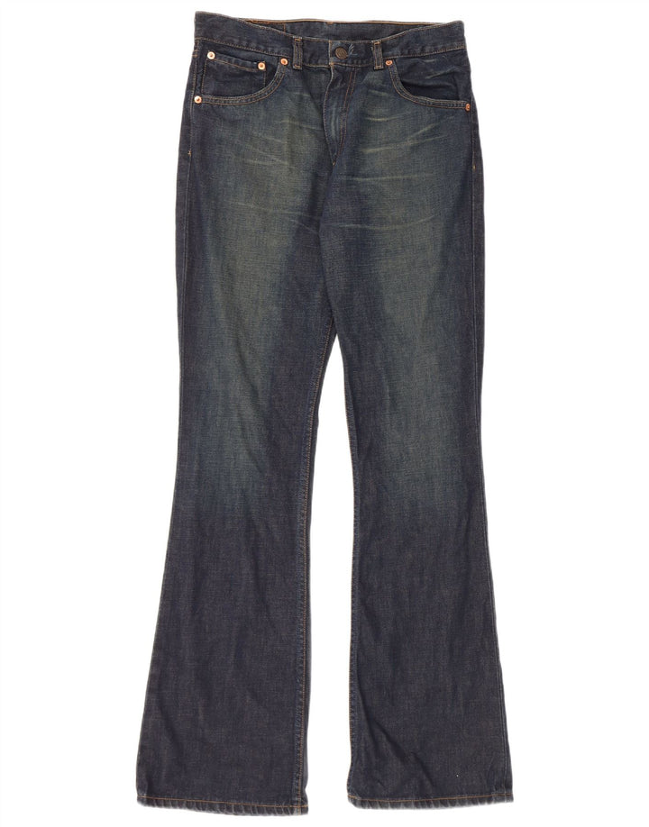 Levi's Damen 525 Bootcut Jeans W31 L34 Blaue Baumwolle