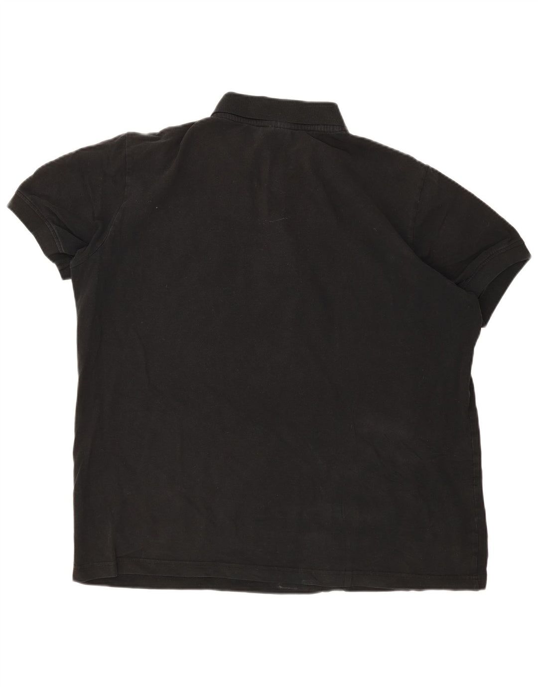 KAPPA Herren Poloshirt 2XL Schwarz Baumwolle