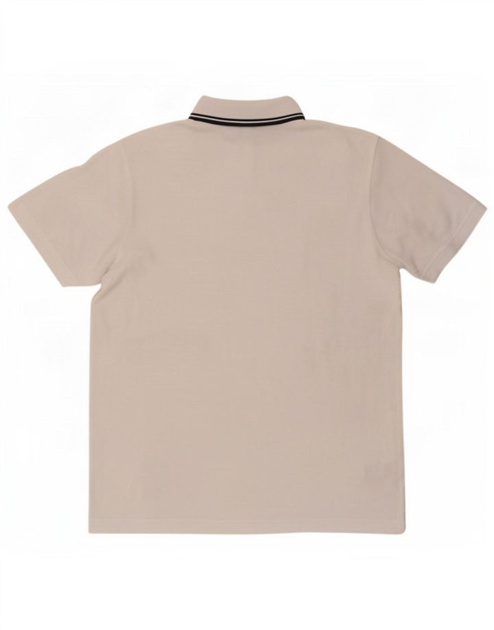 Umbro Herren-Poloshirt, mittelweißes Polyester