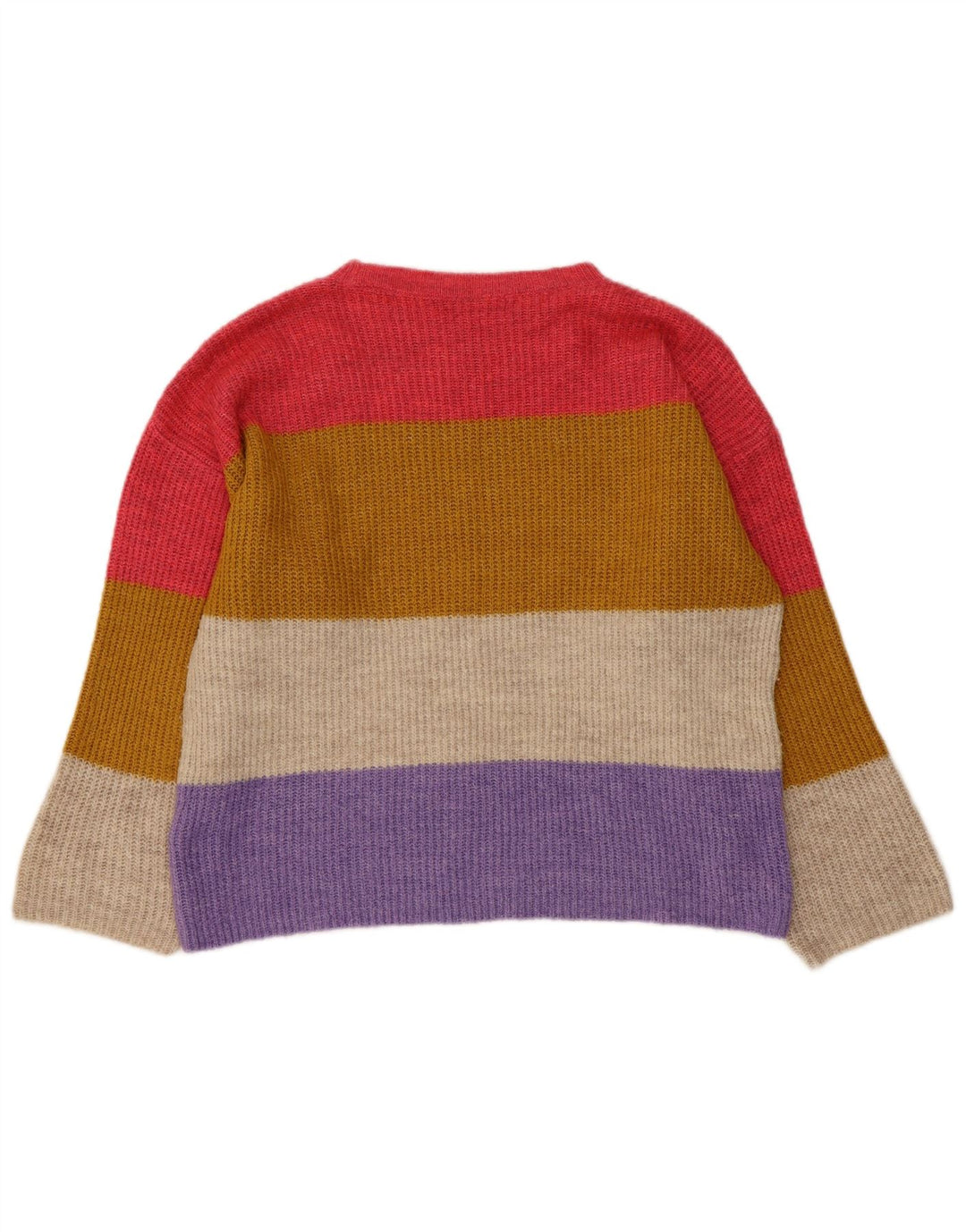 Marks & Spencer Damen-Pullover mit U-Boot-Ausschnitt, Gr. 14, mittelmehrfarbig