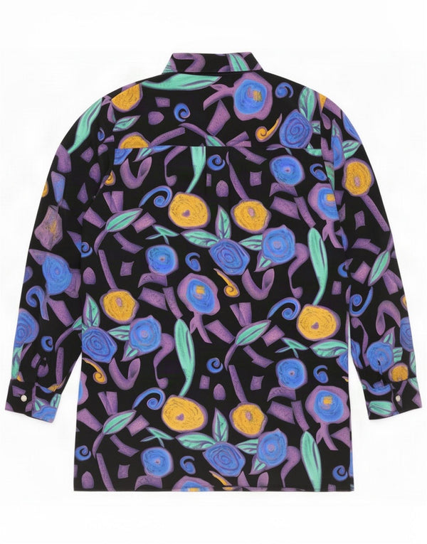 Canda Womens By C&A Longline Shirt EU 38 Medium Mehrfarbig Blumen