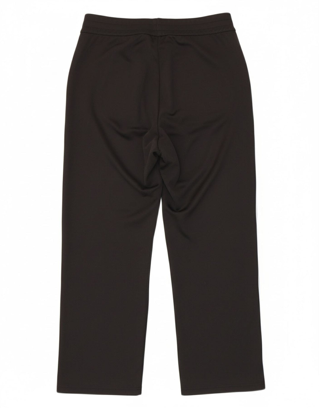 REEBOK Womens Graphic Tracksuit Trousers UK 14 Medium  Black Polyester
