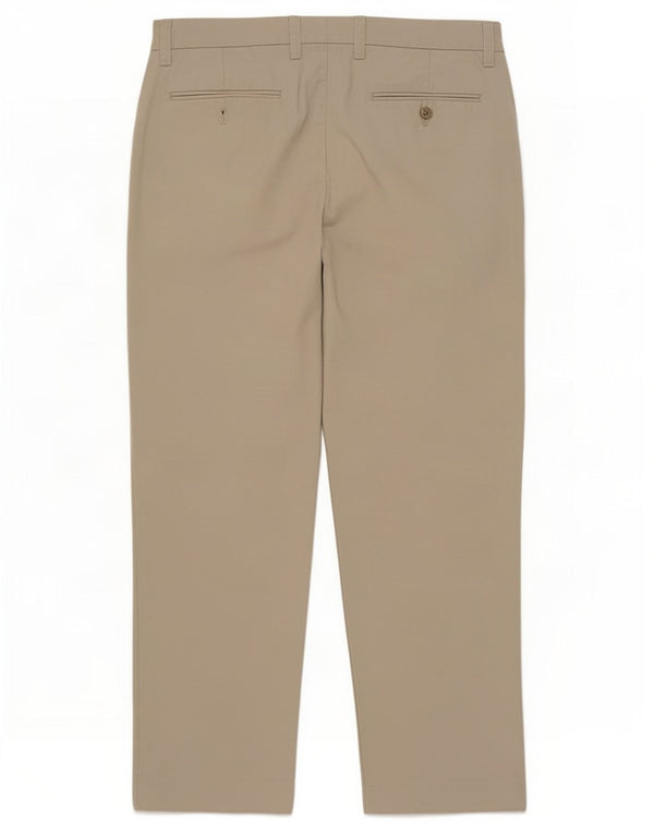 Gerade Chino-Hose für Damen von J. Crew, W32, L27, Beige, Baumwolle