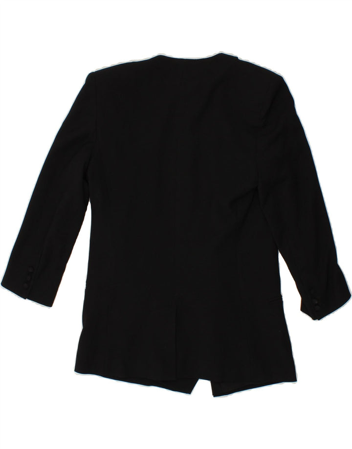 FRENCH CONNECTION Womens 3/4 Sleeve Open Blazer Jacket UK 6 XS  Black Vintage French Connection and Second-Hand French Connection from Messina Hembry 