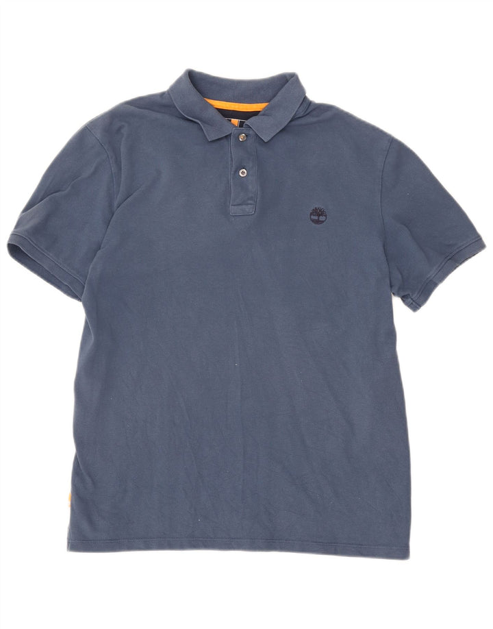 Timberland Herren-Poloshirt mit normaler Passform, groß, Marineblau