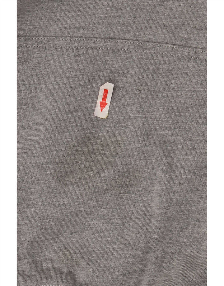 New Balance Herren-Kapuzenpullover mit Grafik, Größe S, Grau, Polyester