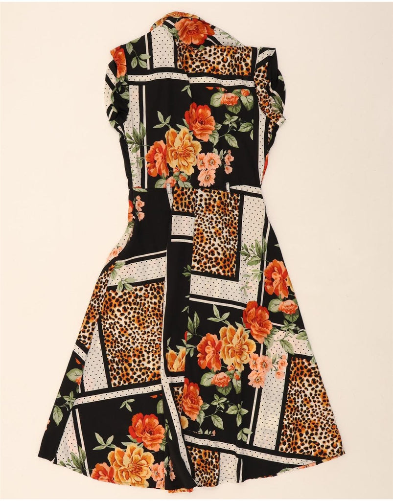 RIVER ISLAND Womens Maxi A-Line Dress UK 10 Small Multicoloured Patchwork Vintage River Island and Second-Hand River Island from Messina Hembry 