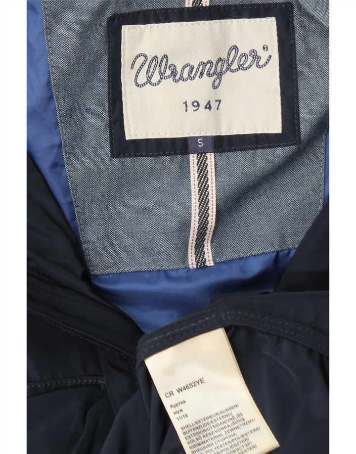 Wrangler Herren-Utility-Jacke mit Kapuze, UK 36, Größe S, Marineblau, Polyester