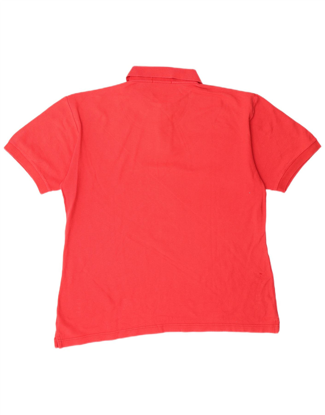 FILA Mens Polo Shirt IT 52 Large Red Cotton