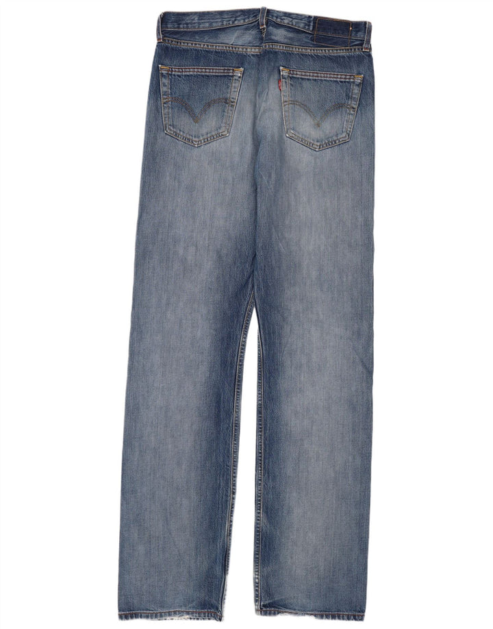 Levi's Herren Straight Jeans W34 L36 Blau