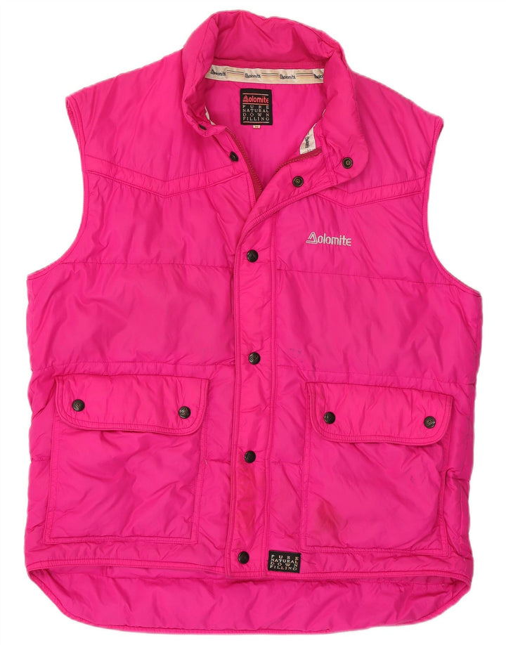 Dolomite Herren Wattierte Weste UK 38 Mittelrosa Polyester