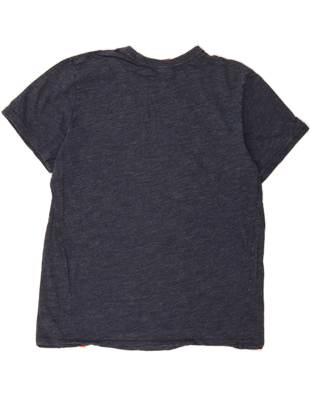 NIKE Mens T-Shirt Top XL Navy Blue Flecked Cotton Vintage Nike and Second-Hand Nike from Messina Hembry 