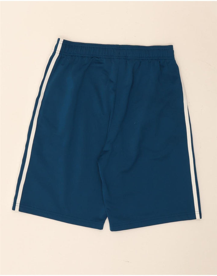 Adidas Sportshorts für Jungen, 13–14 Jahre, blaues Polyester