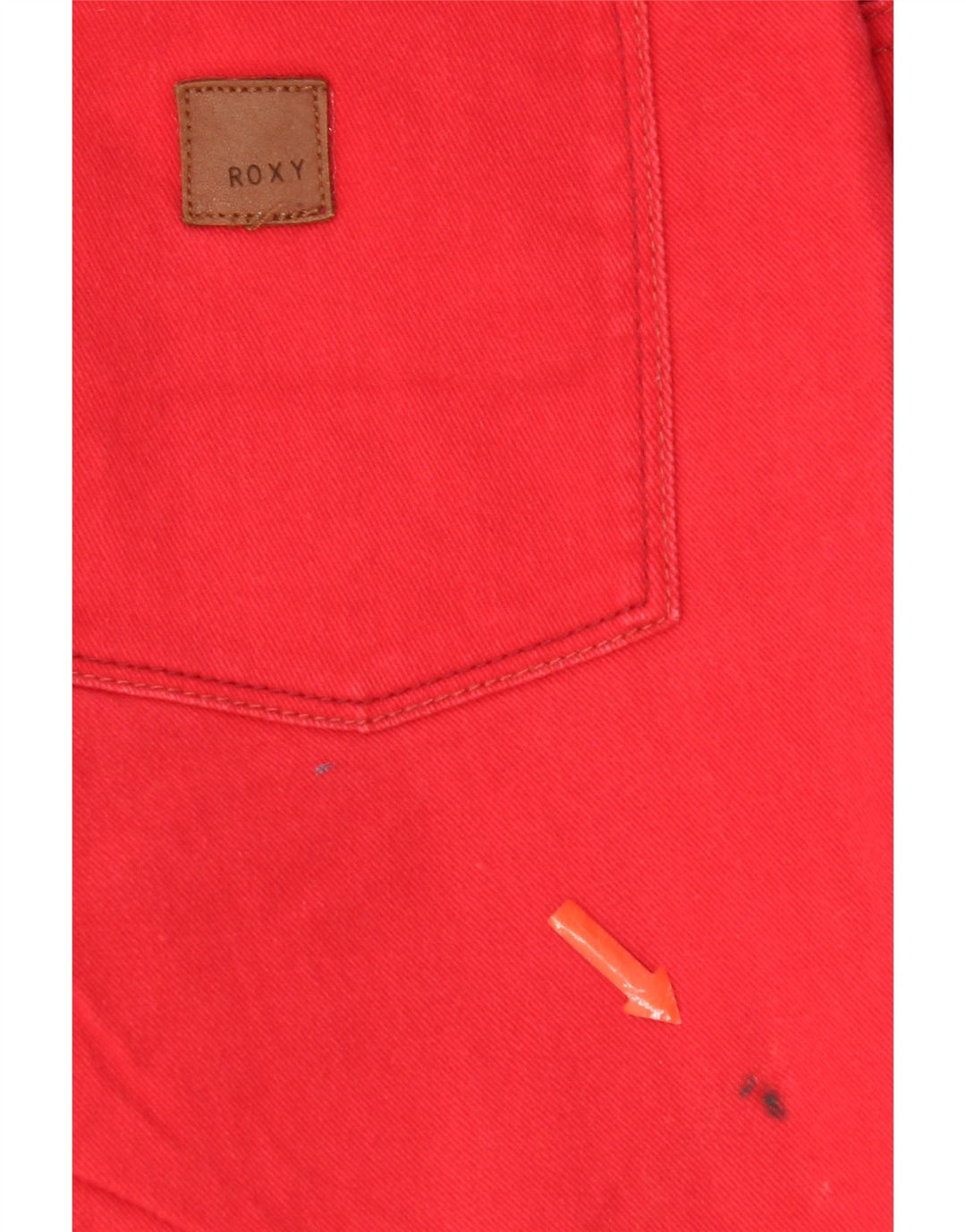 Roxy Damen Skinny Jeans US 8 Medium W28 L27 Rote Baumwolle
