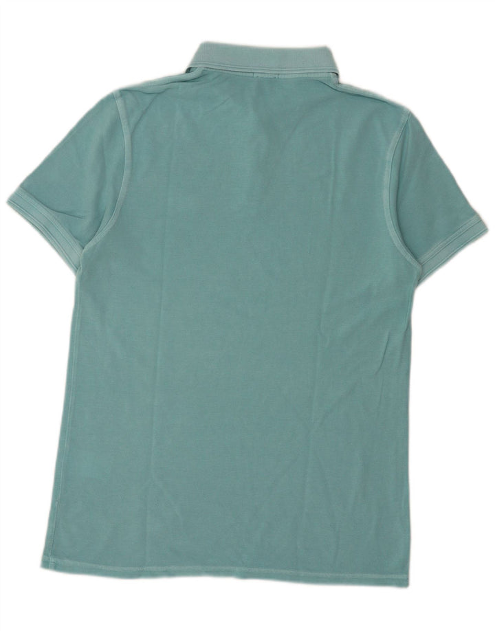 Hugo Boss Slim-Fit-Poloshirt für Herren aus mittelgrüner Baumwolle