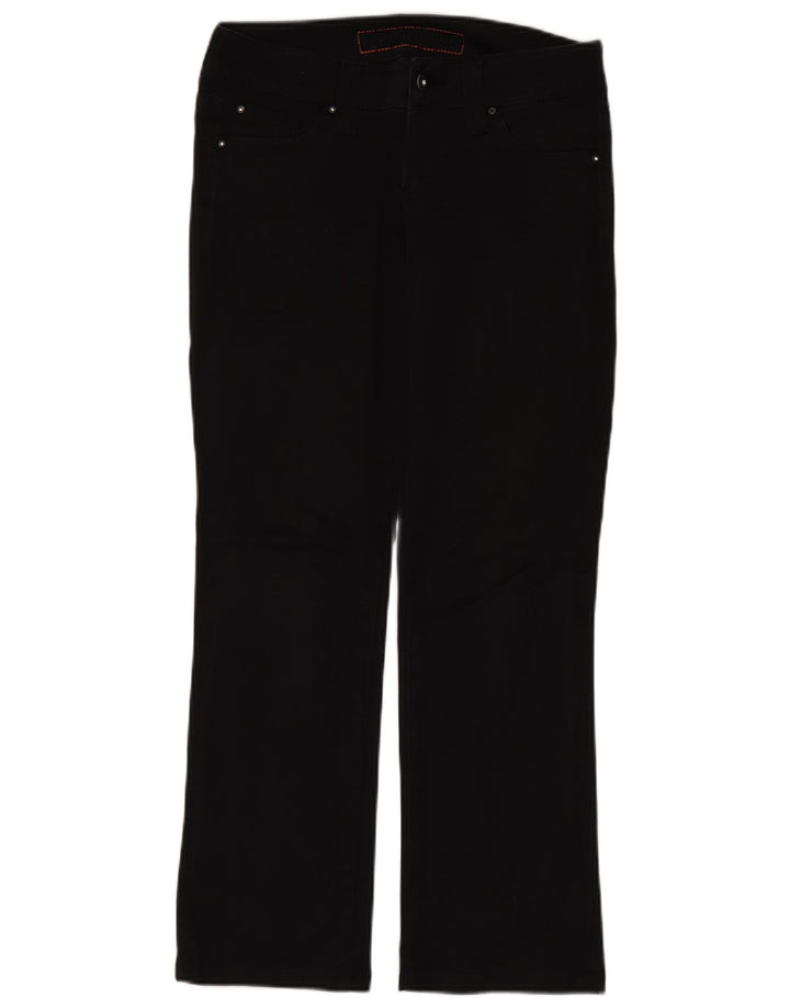 Guess Bootcut-Jeans für Damen, W28, L29, schwarze Baumwolle
