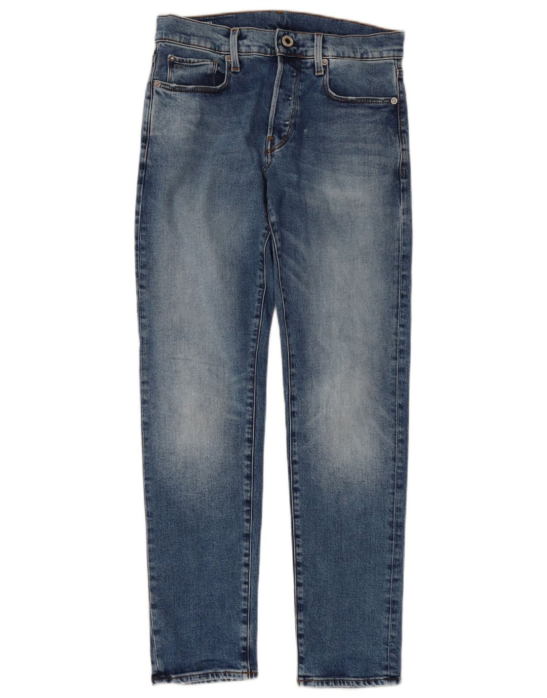 G-Star Herren Slim Jeans W29 L32 Blaue Baumwolle